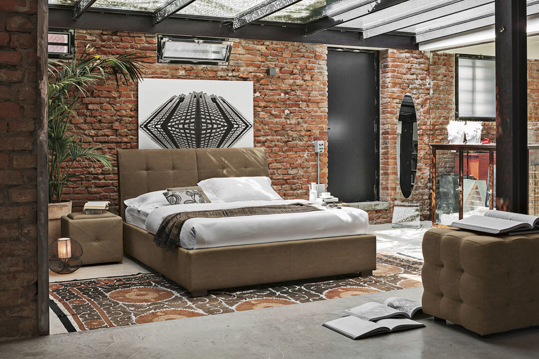 brick wall design bedroom ideas