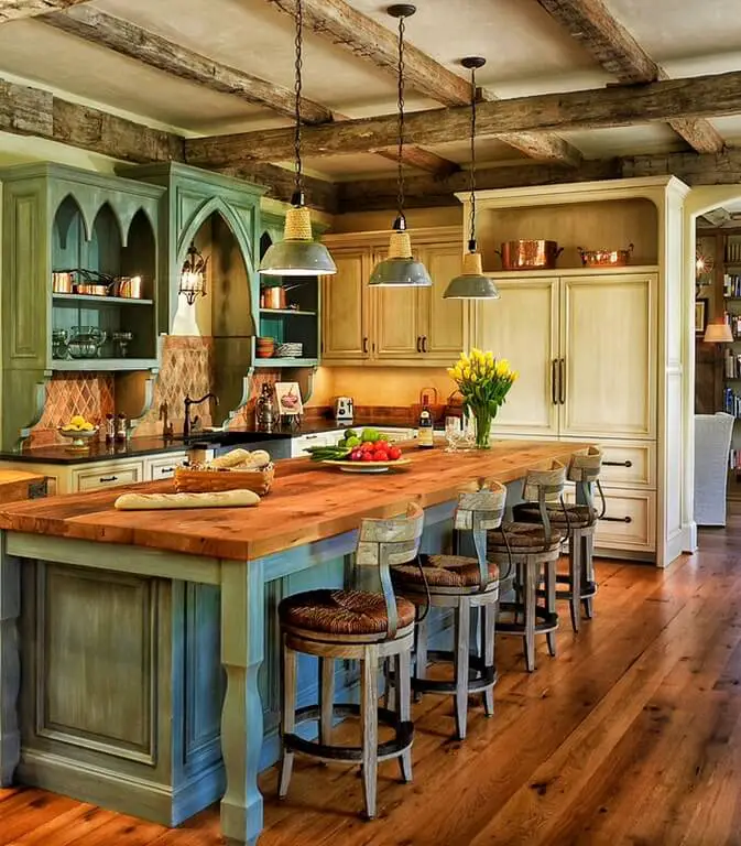 47 Country Kitchen Ideas With Attractive Design Of Modern Style