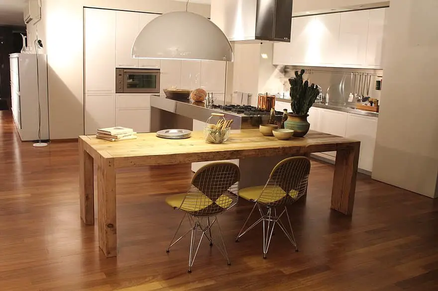 kitchen house interior furniture cook chairs table