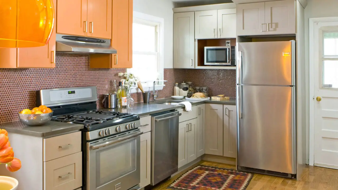 kitchen ideas yellow and elegant