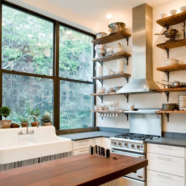 kitchen shelves
