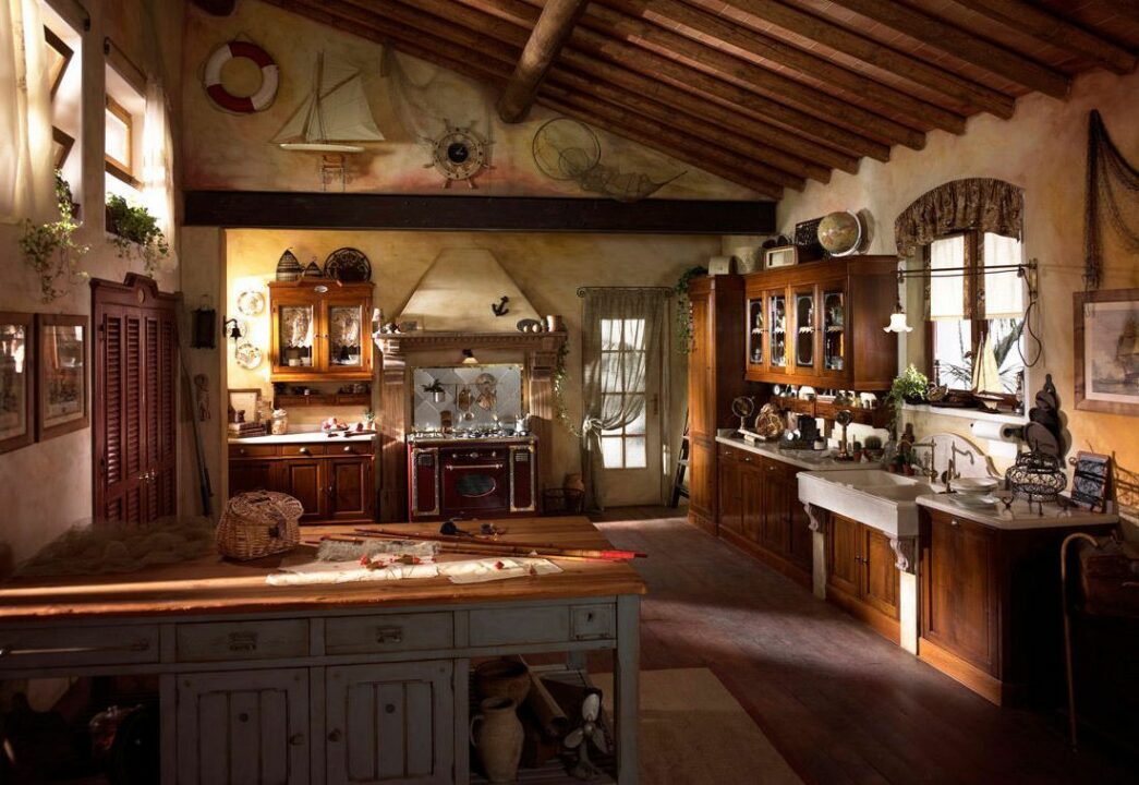 rustic italian kitchens ideas