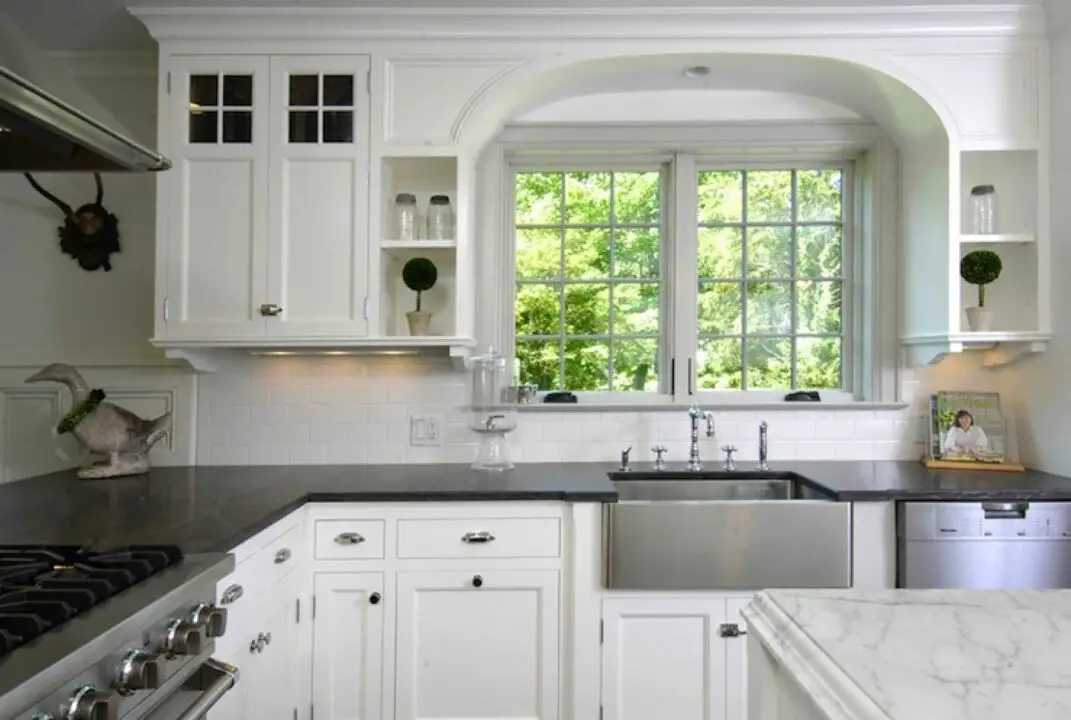 white cabinetry