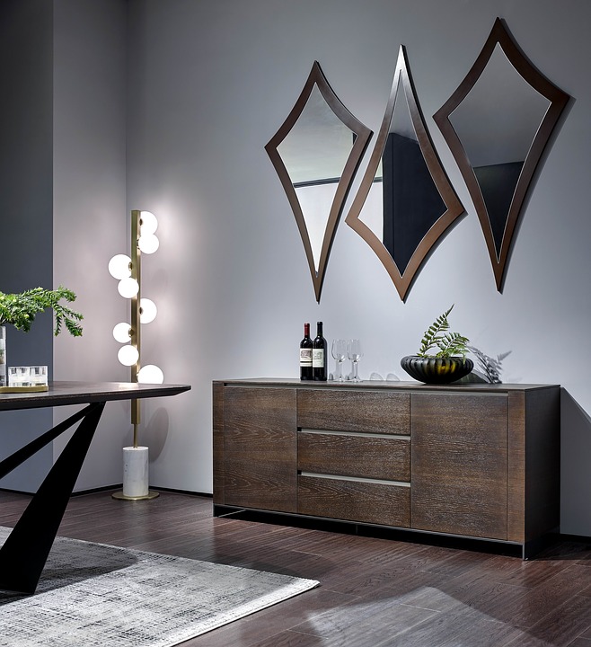 living room design - mirror ideas