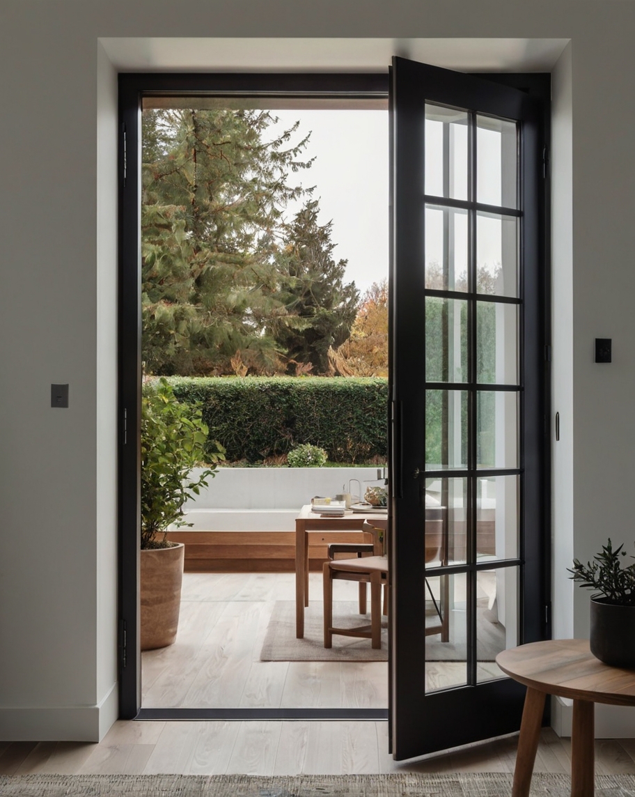 Default minimalist house with interior french door 0 (1)