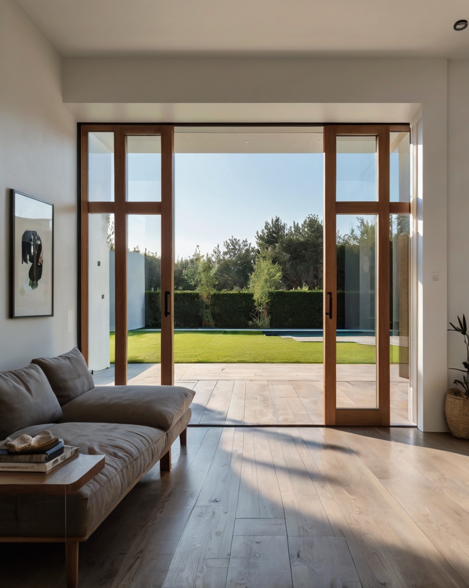 Default minimalist house with interior french door 3 (1)