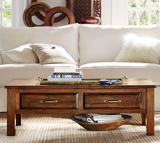 coffee table with storage