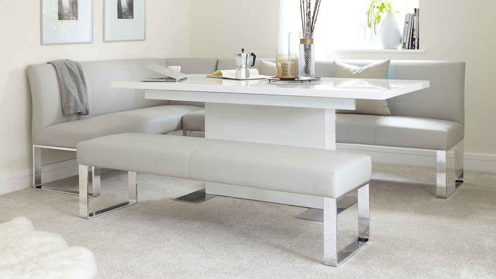 corner dining set