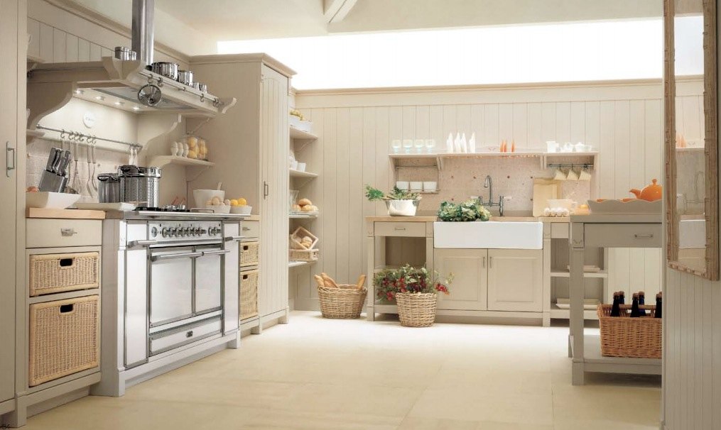 country house italian kitchen