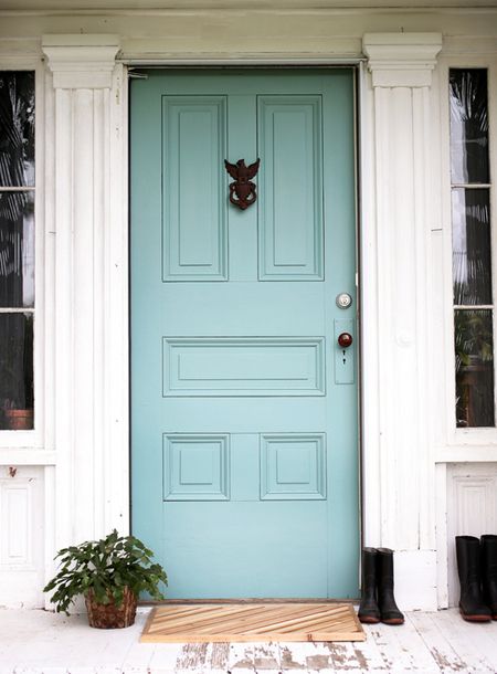 fiber colorful doors ideas