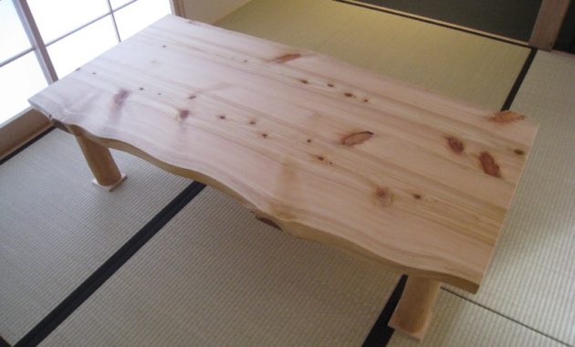 japanese wooden table style