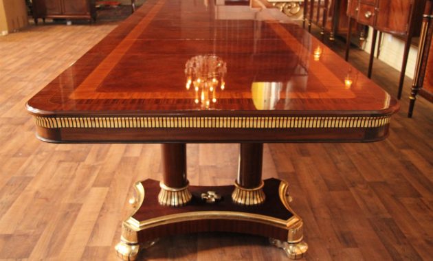 mahogany dining table