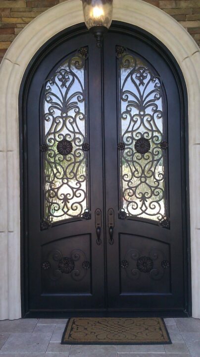metal design doors