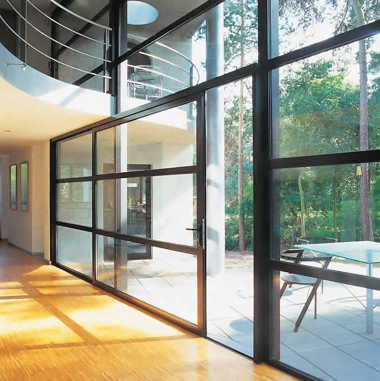 modern design of sliding doors