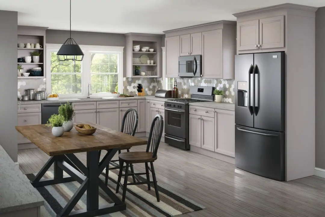 neat and clean kitchen concept