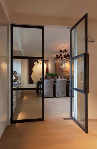 Steel Door Ideas For Modern-Minimalist House Design