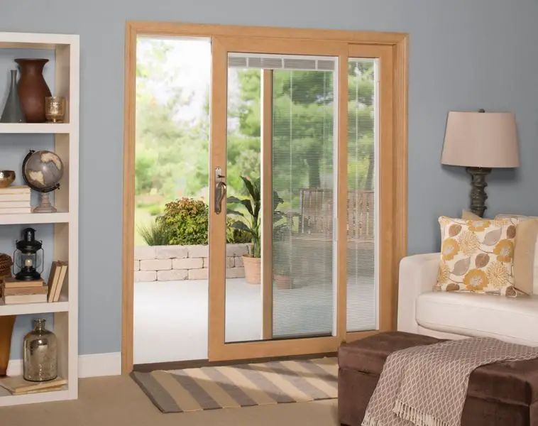 single sliding door