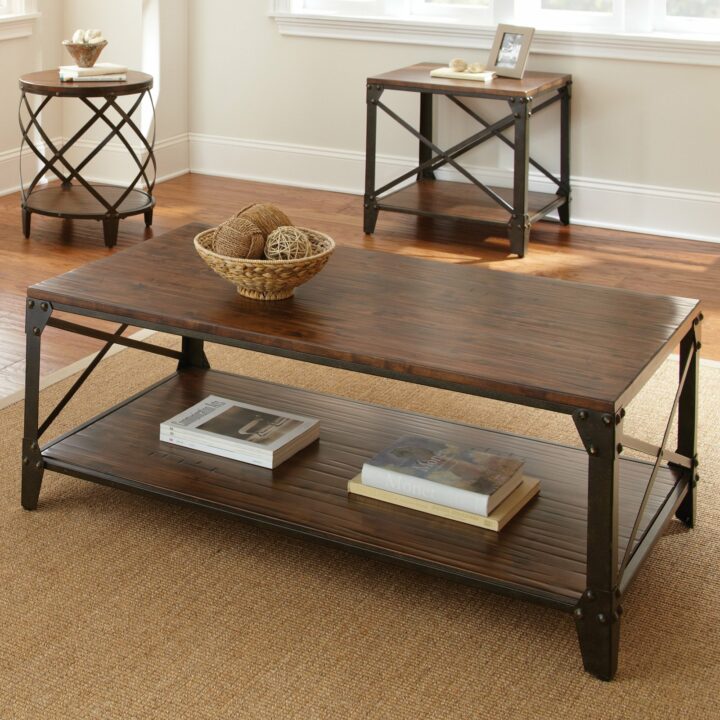 solid wood table