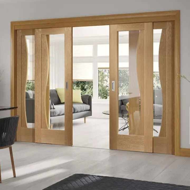 wooden sliding doors