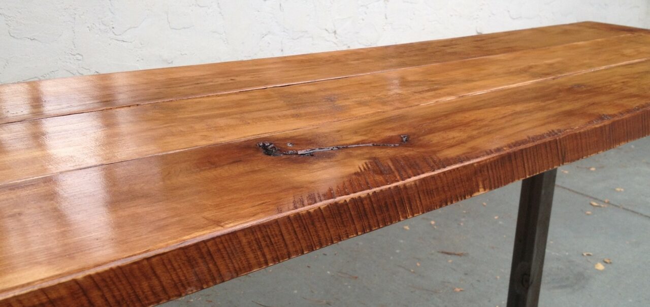 wooden table shellac ideas