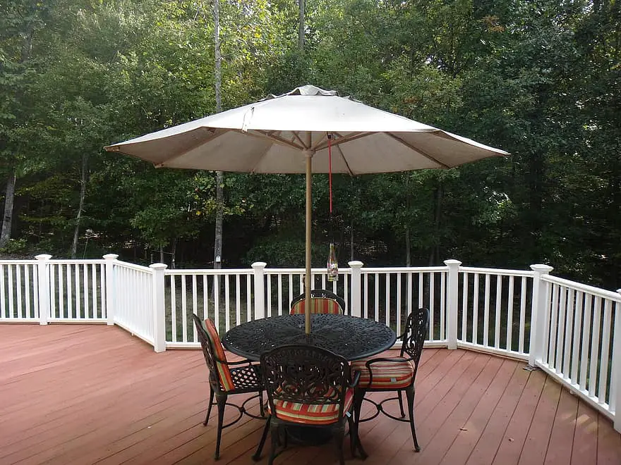 deck furniture exterior house porch outdoor patio