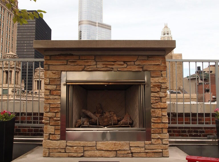 outdoor fireplaces