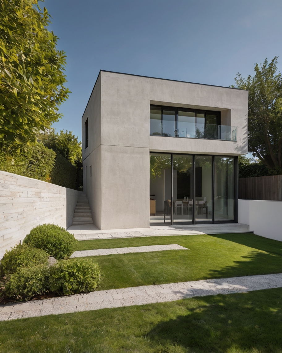 Default minimalist house with garden 3
