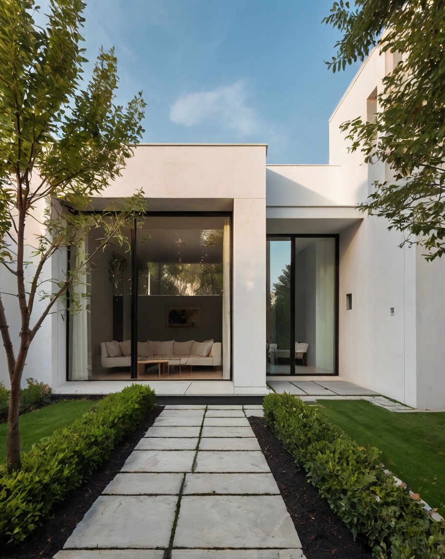 Default minimalist house with little garden 2