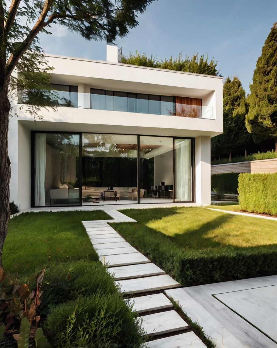 Default minimalist house with little garden 3