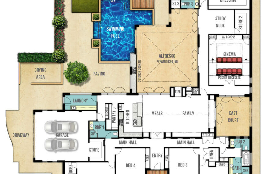 Large Home Floor Plans