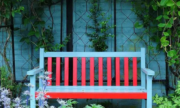 garden bench garden terrace park bench colors seats relaxation chair rest