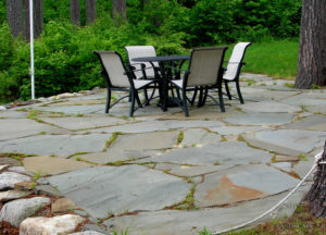 65 Natural Stone Patio Ideas For The Aesthetic Outdoor Yard