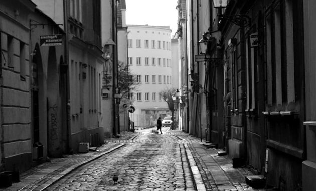 street city walkway pavers architecture