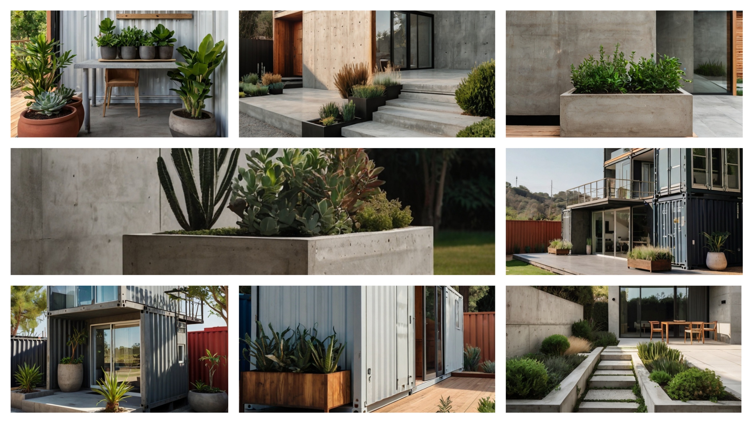 43 Vintage Concrete Planter Ideas for Aesthetic View at Home