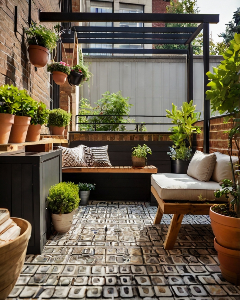 Default Small Apartment Patio Ideas 2