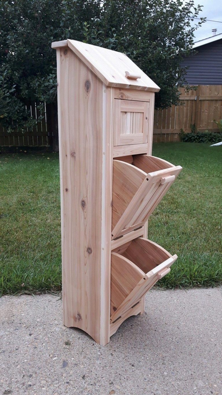 Make the Potato Bins Plan at Home How To Make Vegetable Storage