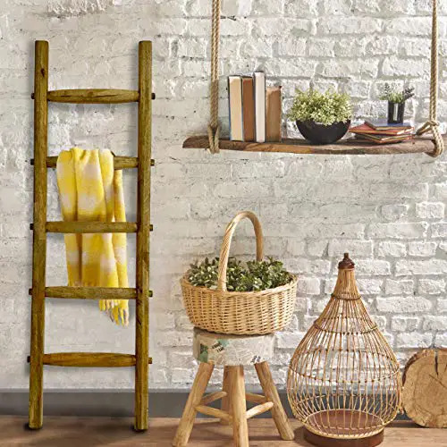 antique ladder decor