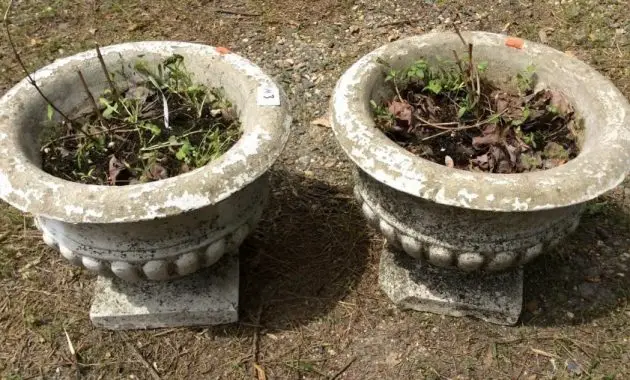 concrete planters design