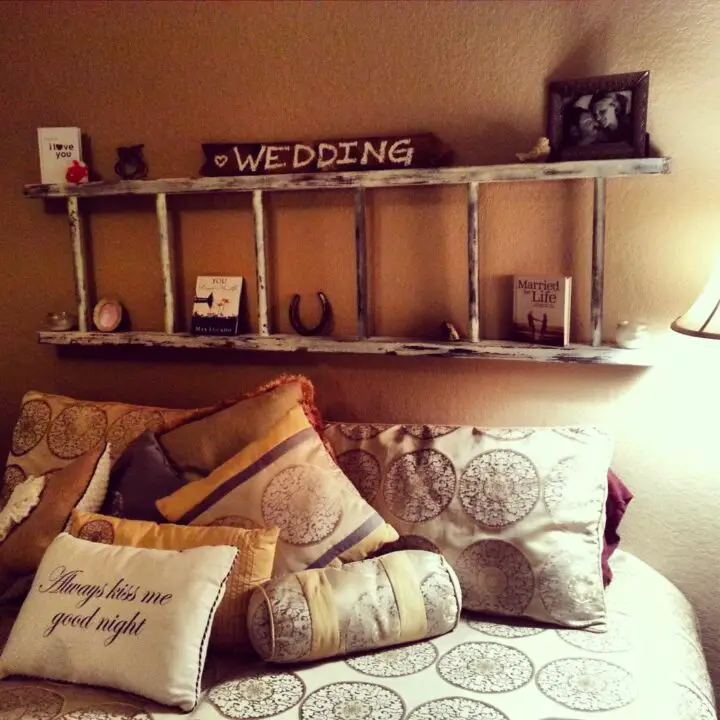 decorative rustic ladder inspiration