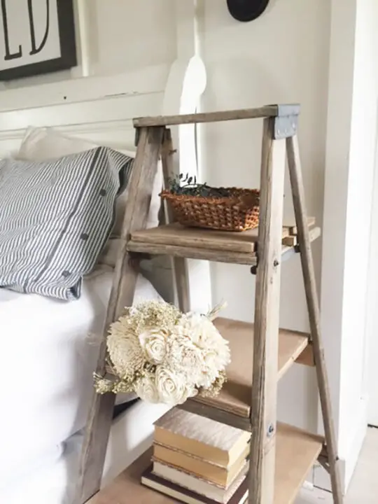 rustic ladder