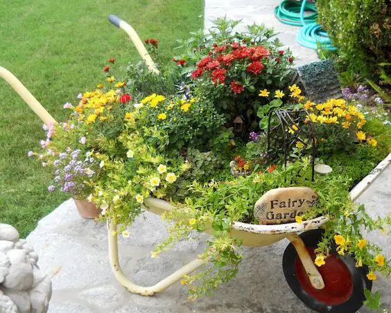 rustic planter design