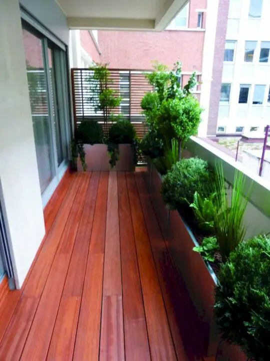 small balcony garden design