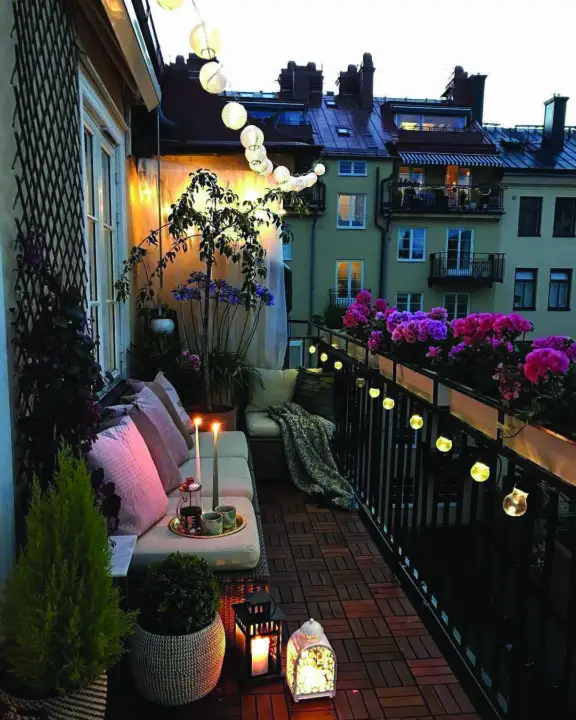 small balcony garden