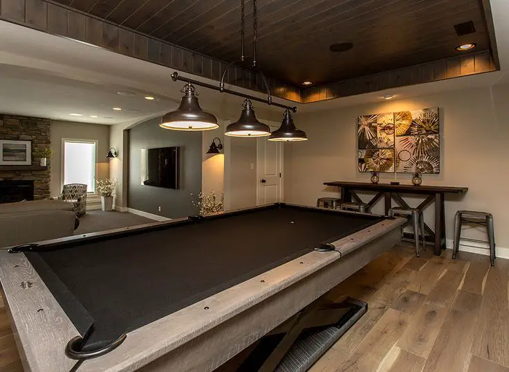 pool room decoration