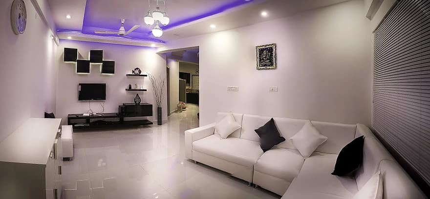 hall apartment interior design modern home room white luxury