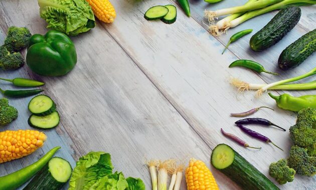 fresh healthy vegetables vitamins vegetarian delicious raw vitamin nutrition