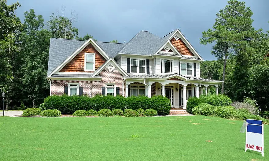 landscaping front yard new home for sale home house mortgage sell buy real estate construction