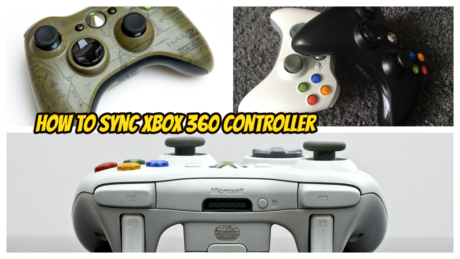 How to Sync Xbox 360 Controller with Various Devices