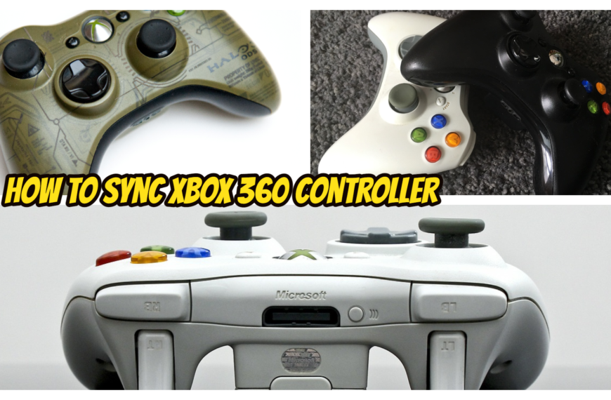How to Sync Xbox 360 Controller