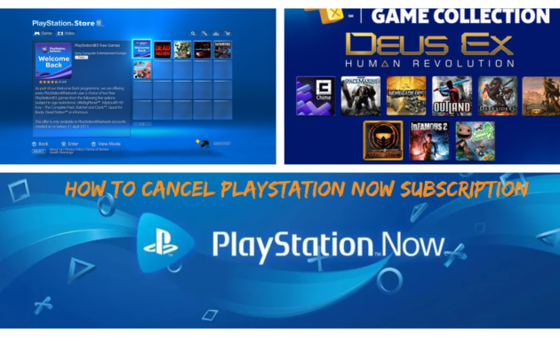 How to cancel playstation now